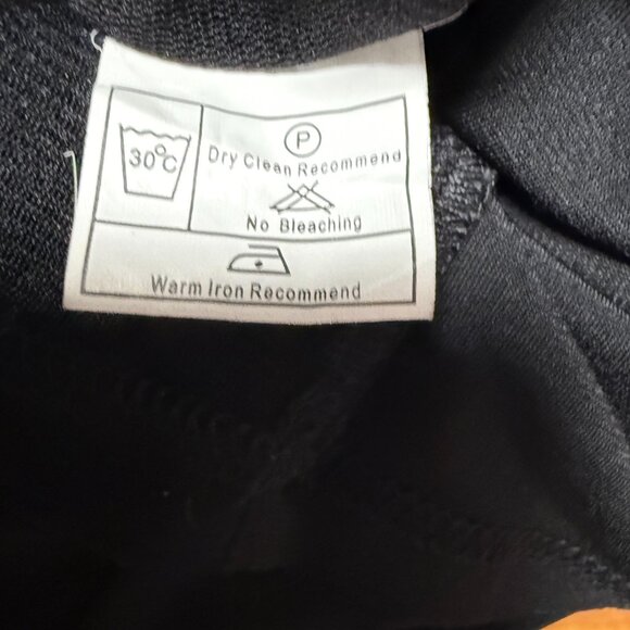 Marquiza Collection Black Long Sleeve Blouse Embroidered Floral Fall Design Boho - Picture 4 of 8